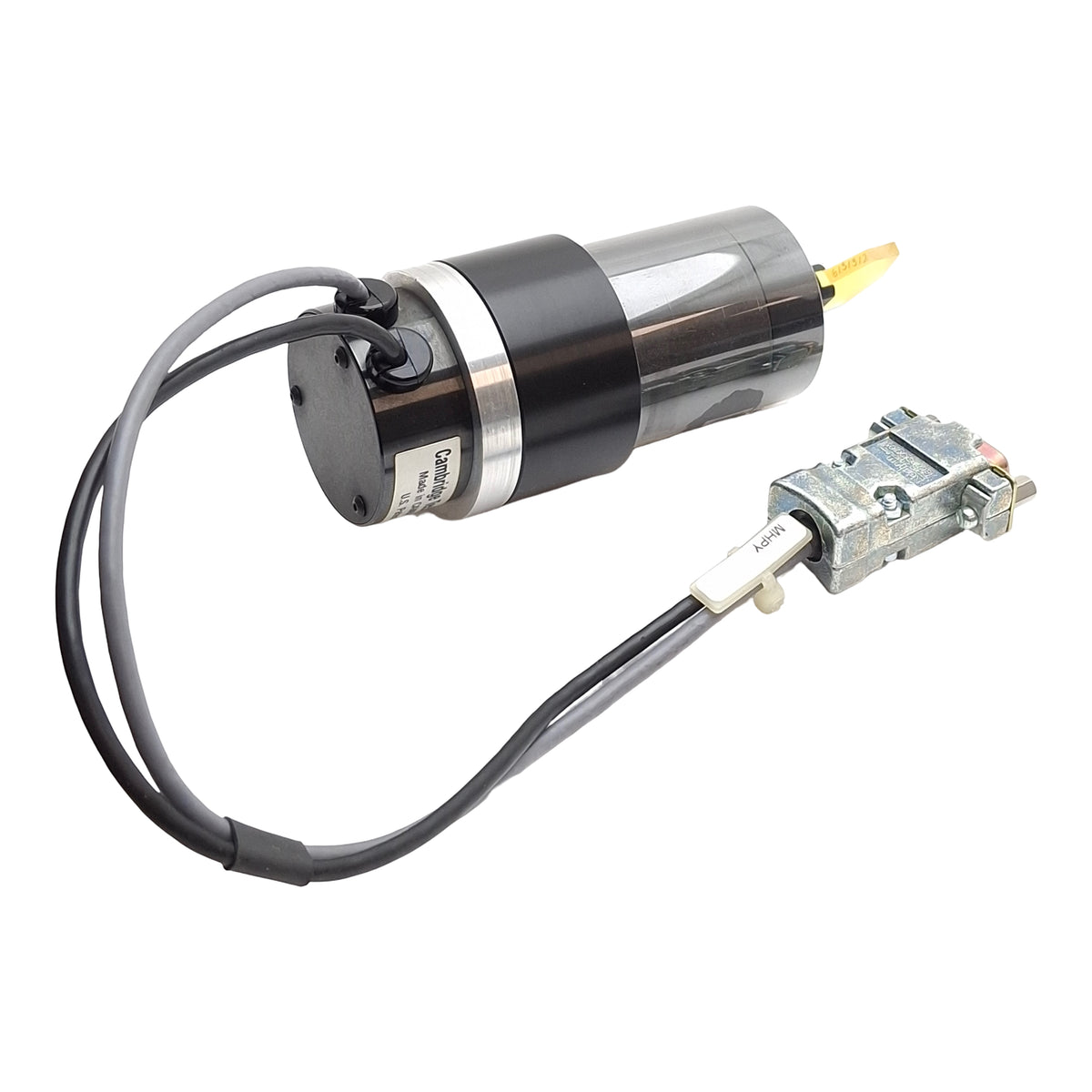 Used Cambridge 6450 X-Axis Laser Scan Head Motor, For Galvanometer, DB9M, *Crack*