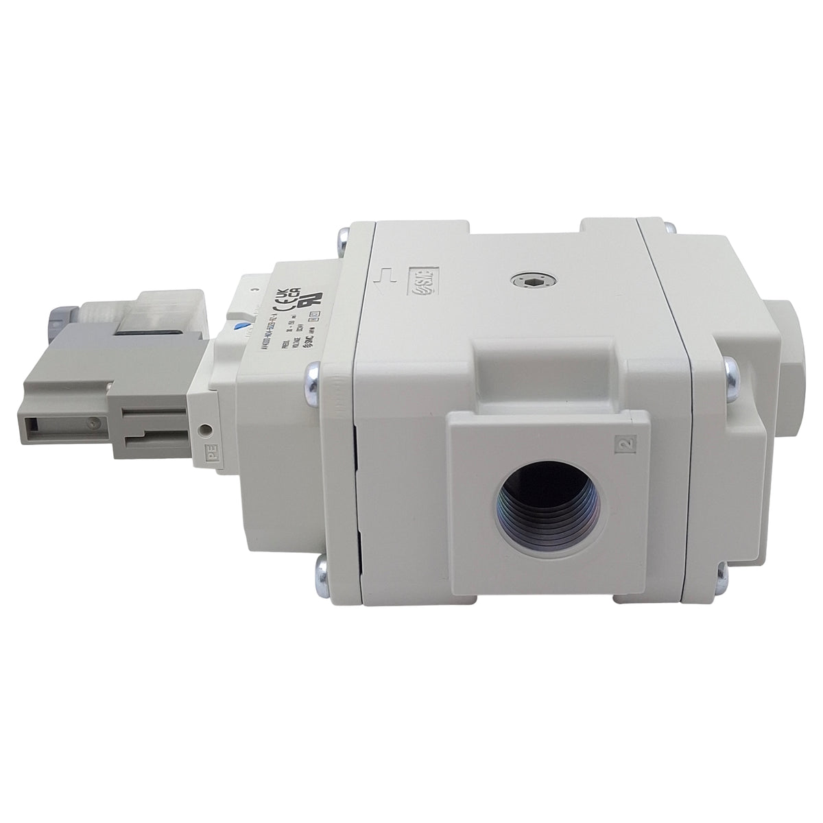 New SMC AV4000-N04-5DZB-RZ-A Soft Start Valve, 1/2in NPT, 30-150psi, 24VDC Coil