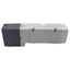 New – Open box SMC VQC4101Y-51 Base-Mount Solenoid Valve, 5/2-Way, 0.2-1.0MPa, 24VDC Coil