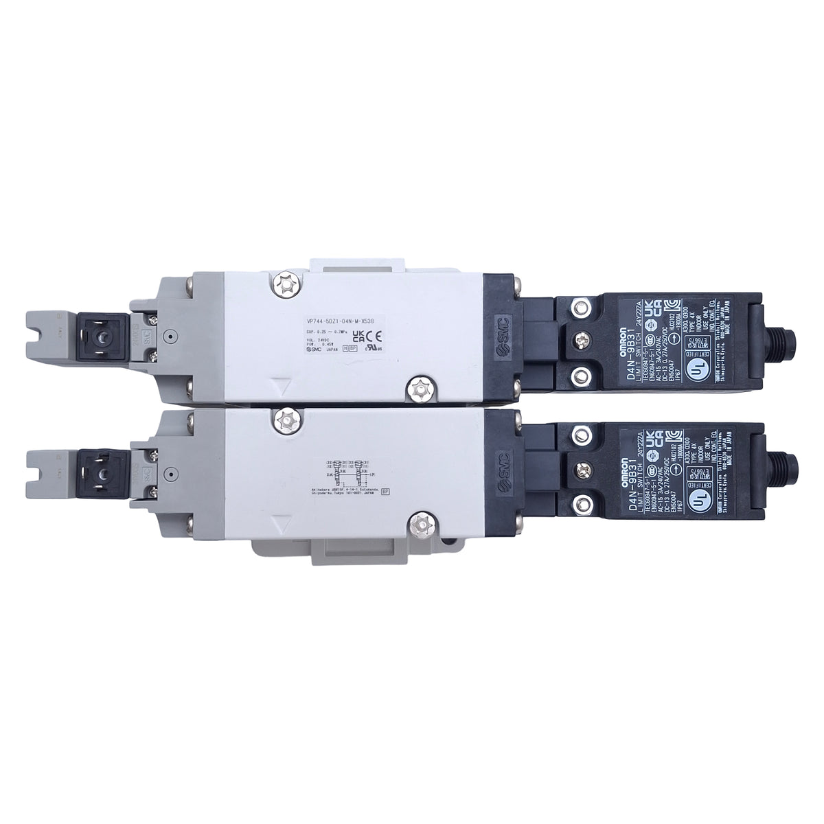 New – Open box SMC VP744-5DZ1-04N-M-X538 Residual Pressure Release Valve 1/2in NPT, 24VDC Coil