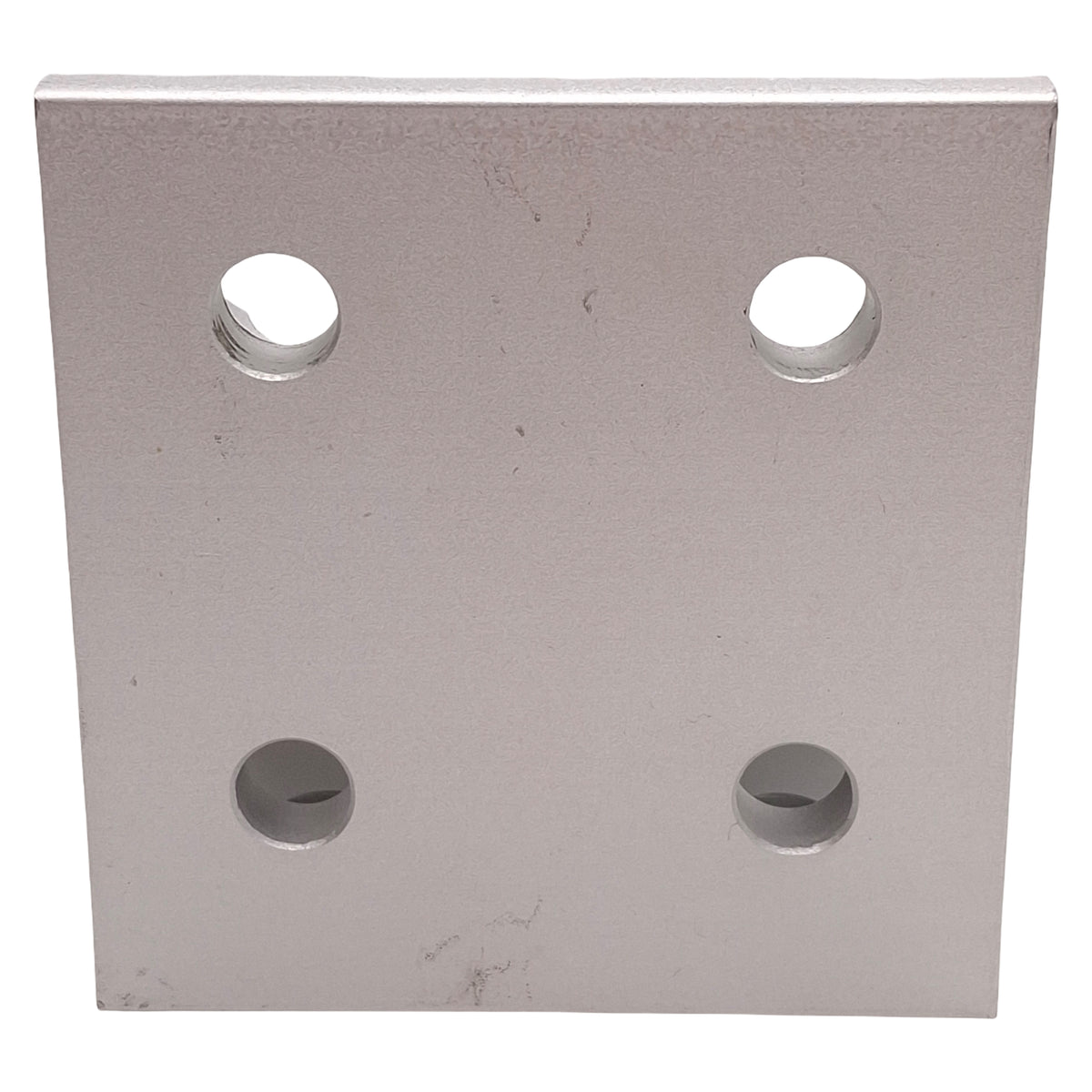 Used Lot of 2 Parker 20-103 Aluminum Machined Gusset Corner Bracket, 77 x 77 x 74mm