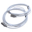 New – Open box Lot of 2 SMC ZS-37-A Lead Wire Connectors, M12 4-Pin, 3m (IFW/PFW Flow Switch)