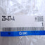 New – Open box Lot of 2 SMC ZS-37-A Lead Wire Connectors, M12 4-Pin, 3m (IFW/PFW Flow Switch)