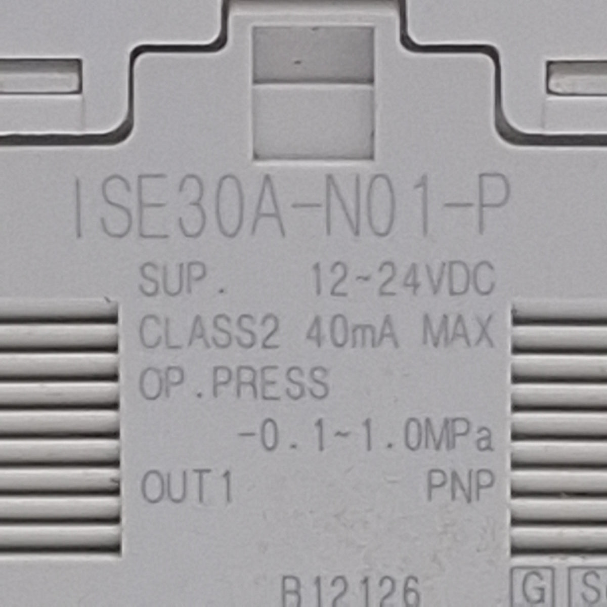 Used SMC ISE30A-N01-P Digital pressure Switch PNP, -0.1 to 1MPa Range, 1/8 NPT