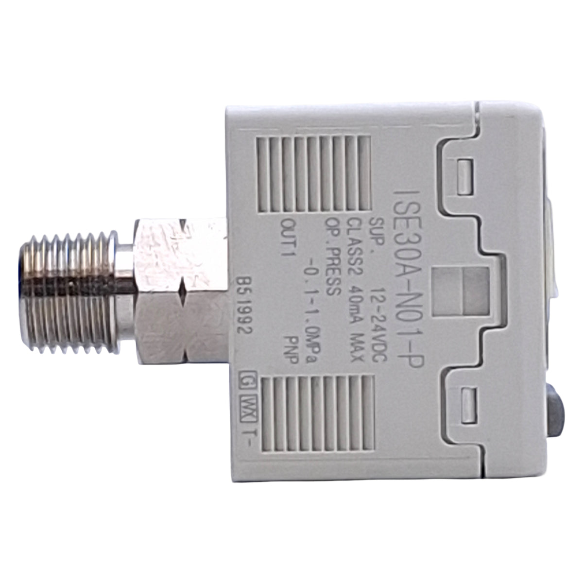 New – Open box SMC ISE30A-N01-P Digital Pressure Switch PNP, 1/8 NPT, -0.1 to 1MPa Range