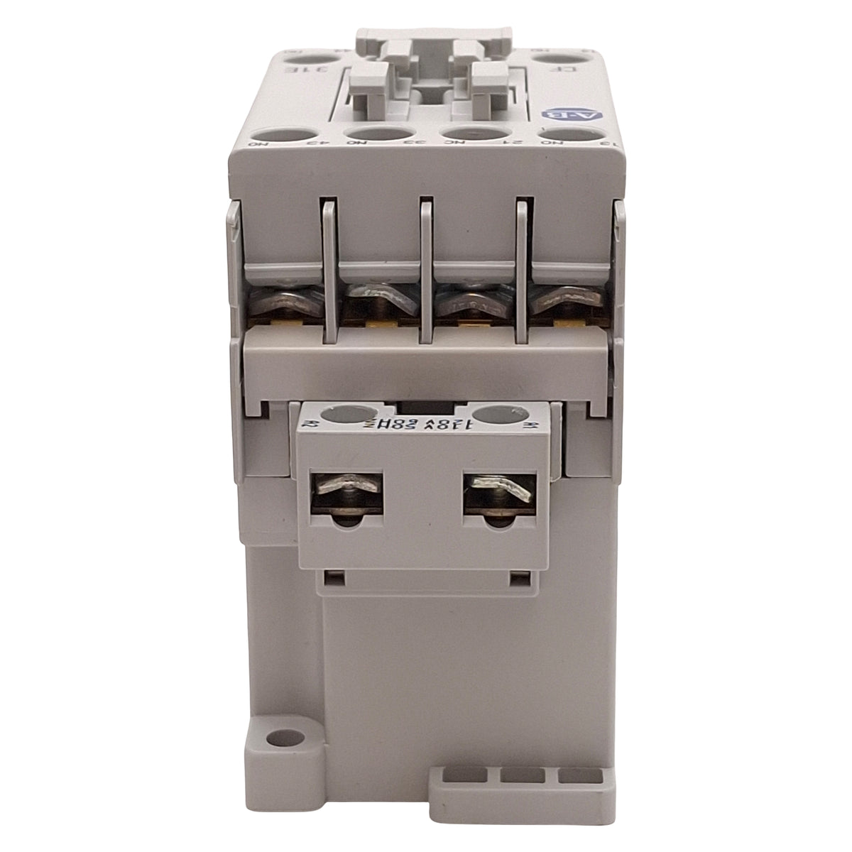 Used Allen Bradley 700-CF310D IEC Control Relay, 3NO+1NC, 25A 600VAC, 110/120VAC Coil