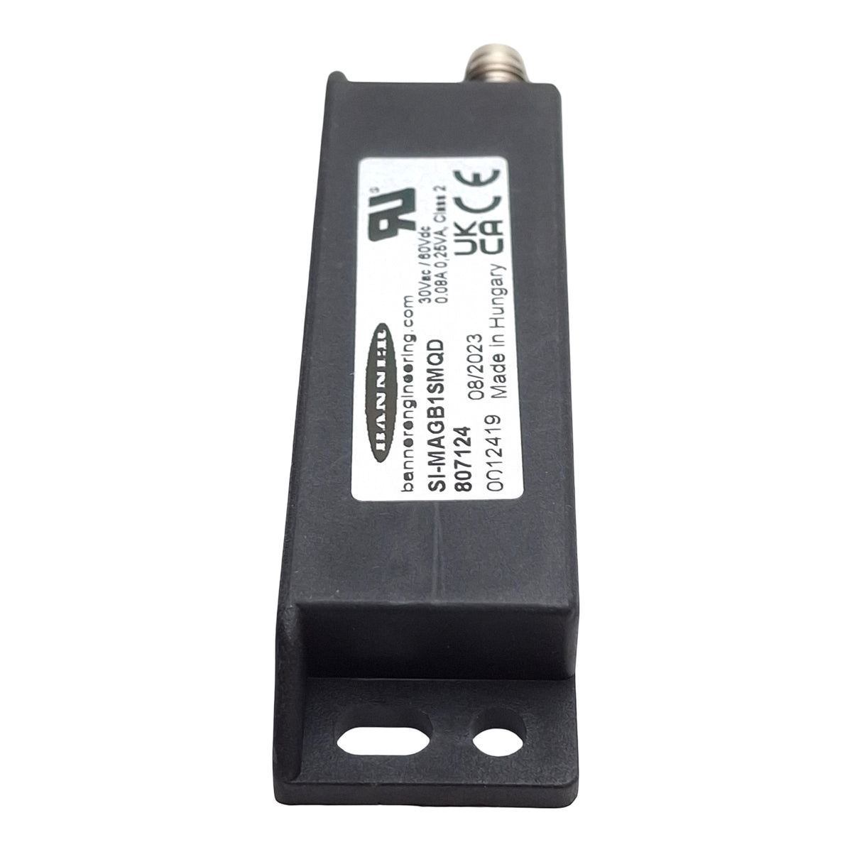 New Banner Engineering Si-MAGB1SMQD Magnetic Switch, 88mm x 25mm, 4-Pin M8, 1NO&1NC