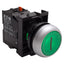 Used Eaton M22-DL-G-X1-K10-G Green Illuminated Momentary Pushbutton 1NO 85-264VAC LED