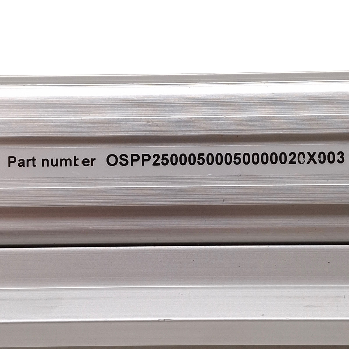 Used Parker Origa OSPP25000500050000020X003 Rodless Cylinder ø25mm Bore, 500mm Stroke
