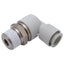New SMC KXL12-04S Pneumatic Elbow Fitting, ø12mm One-Touch Tube to R1/2 Male, 1.0MPa