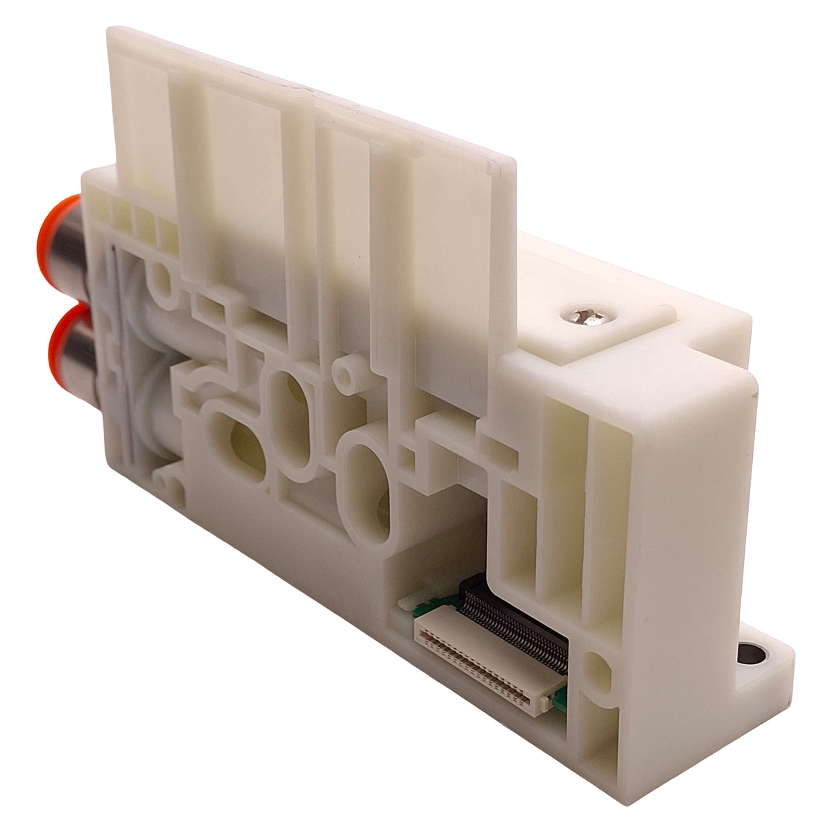 New – Open box SMC SY70M-1-11A1-N13 Supply/Exhaust Block D Side End Plate, 1/2in One-Touch