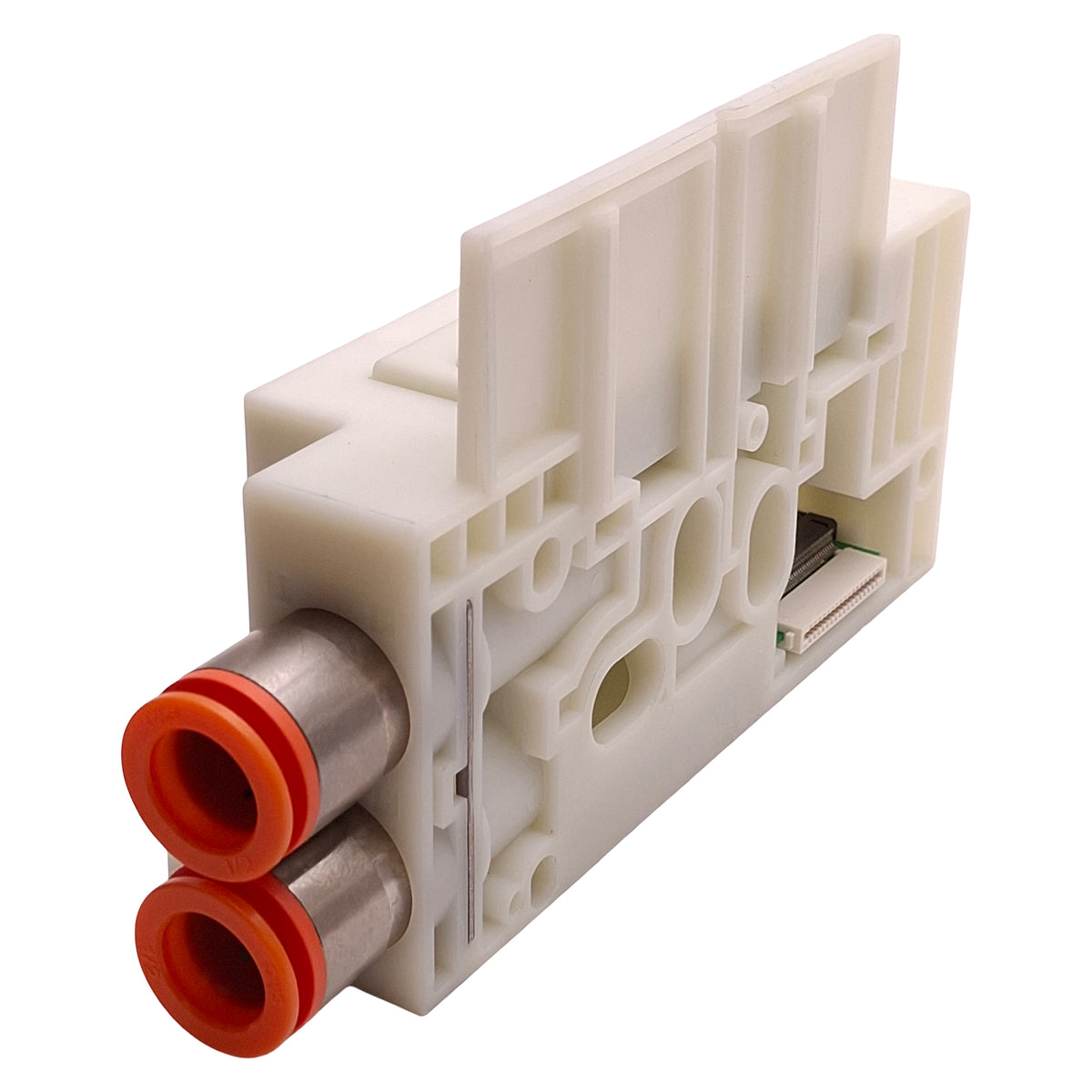 New – Open box SMC SY70M-1-11A1-N13 Supply/Exhaust Block D Side End Plate, 1/2in One-Touch