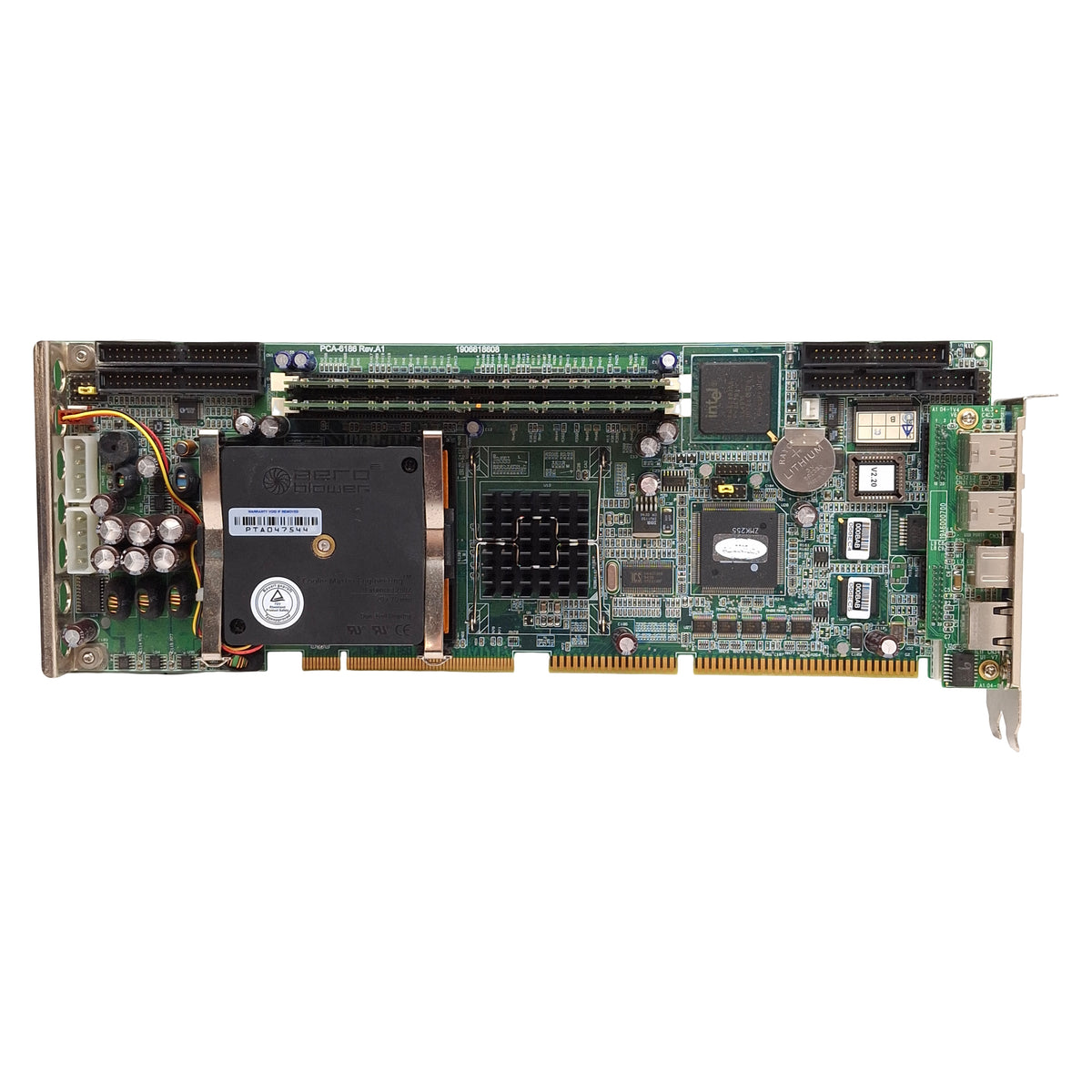 Used Advantech PCA-6186E2 Single Board Computer, Intel Pentium 4 2.40GHz, 1GB DD266
