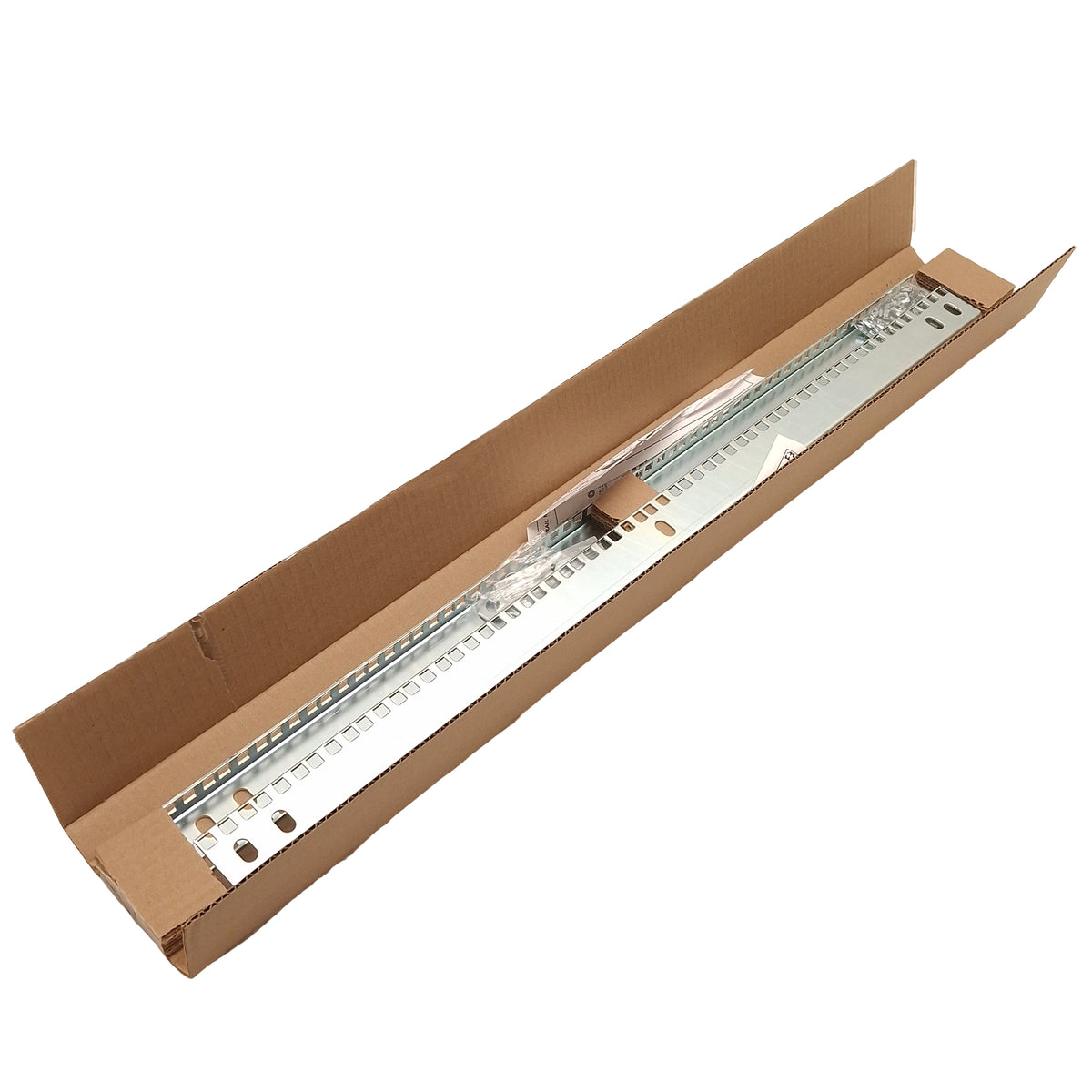 New Hammond MFG CPR35SZPL Square Hole Rack Mount Rails, 20U Height, 1U Increments