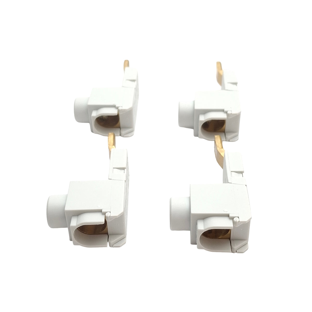 Used Lot of 4 Eaton BB-UL-TEP/35 Extension Terminal Connection Clamps, 100A Max