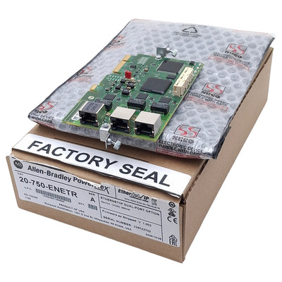 New Allen Bradley 20-750-ENETR PowerFlex Dual-Port EtherNet/IP Option Module