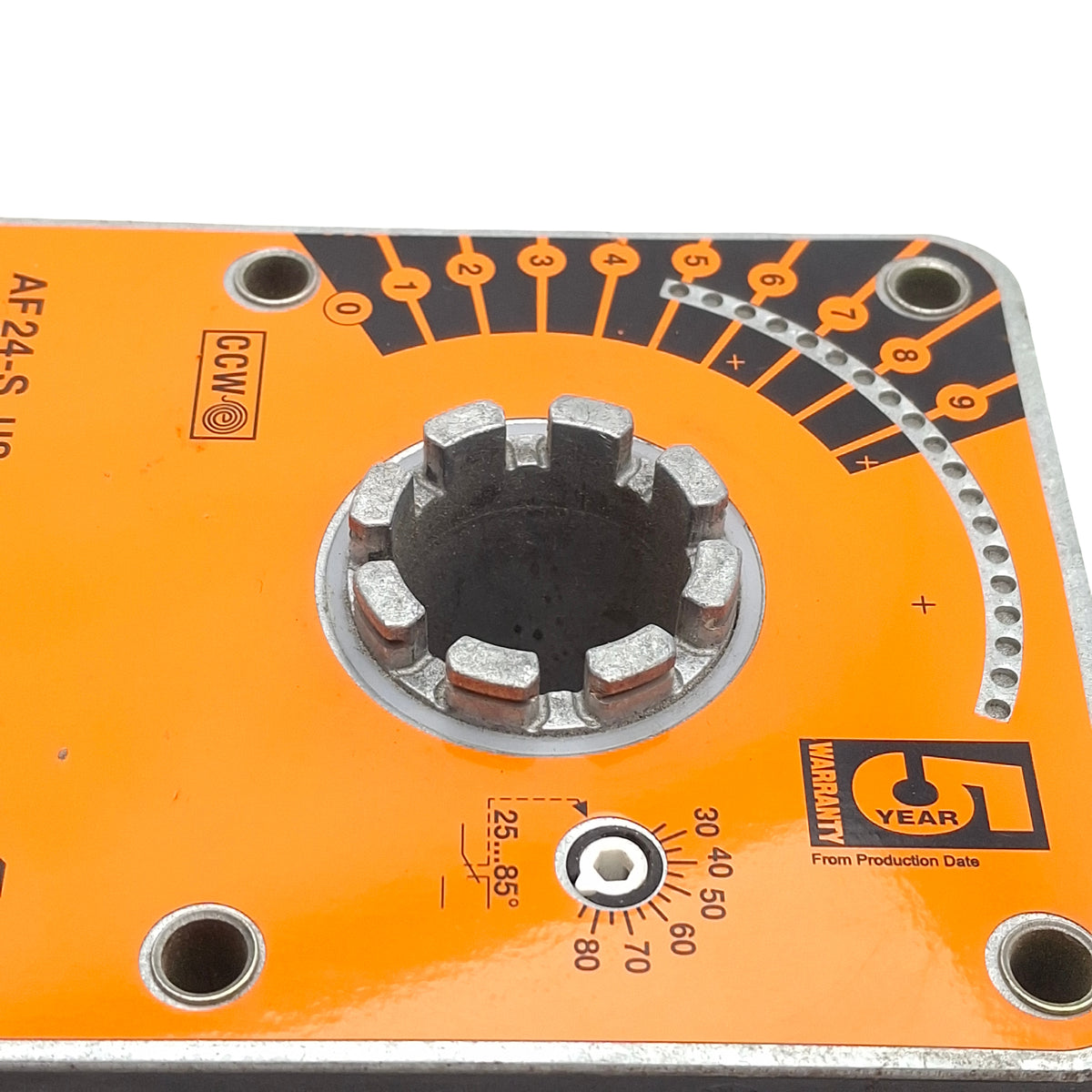 Used Belimo AF24-SUS Spring Return Actuator, 133 in-lb, Two SPDT Switches, 24V Motor