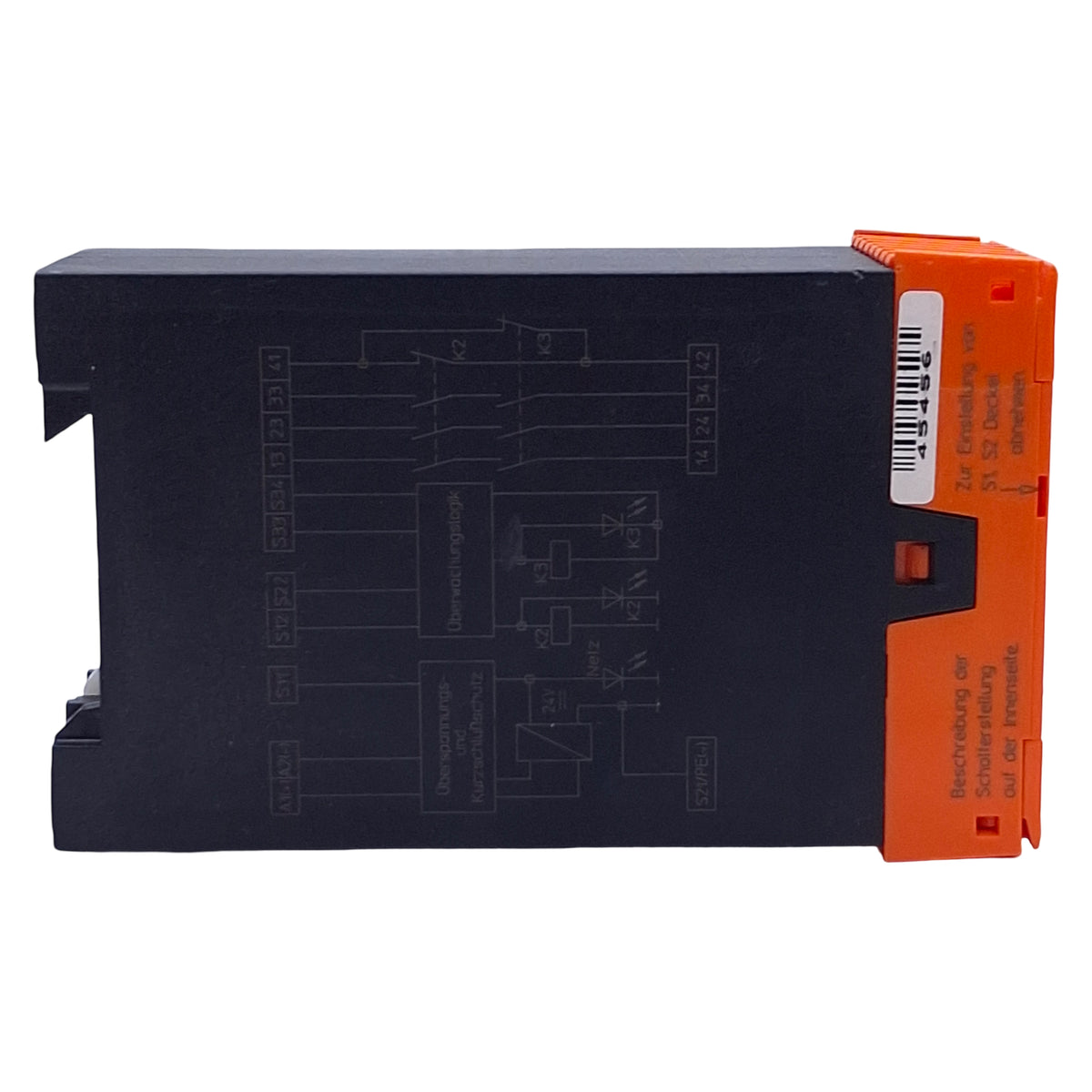 Used Dold BD5935.48 Safemaster Emergency Stop Module, Continuous, 3 NO 1 NC, 24VDC