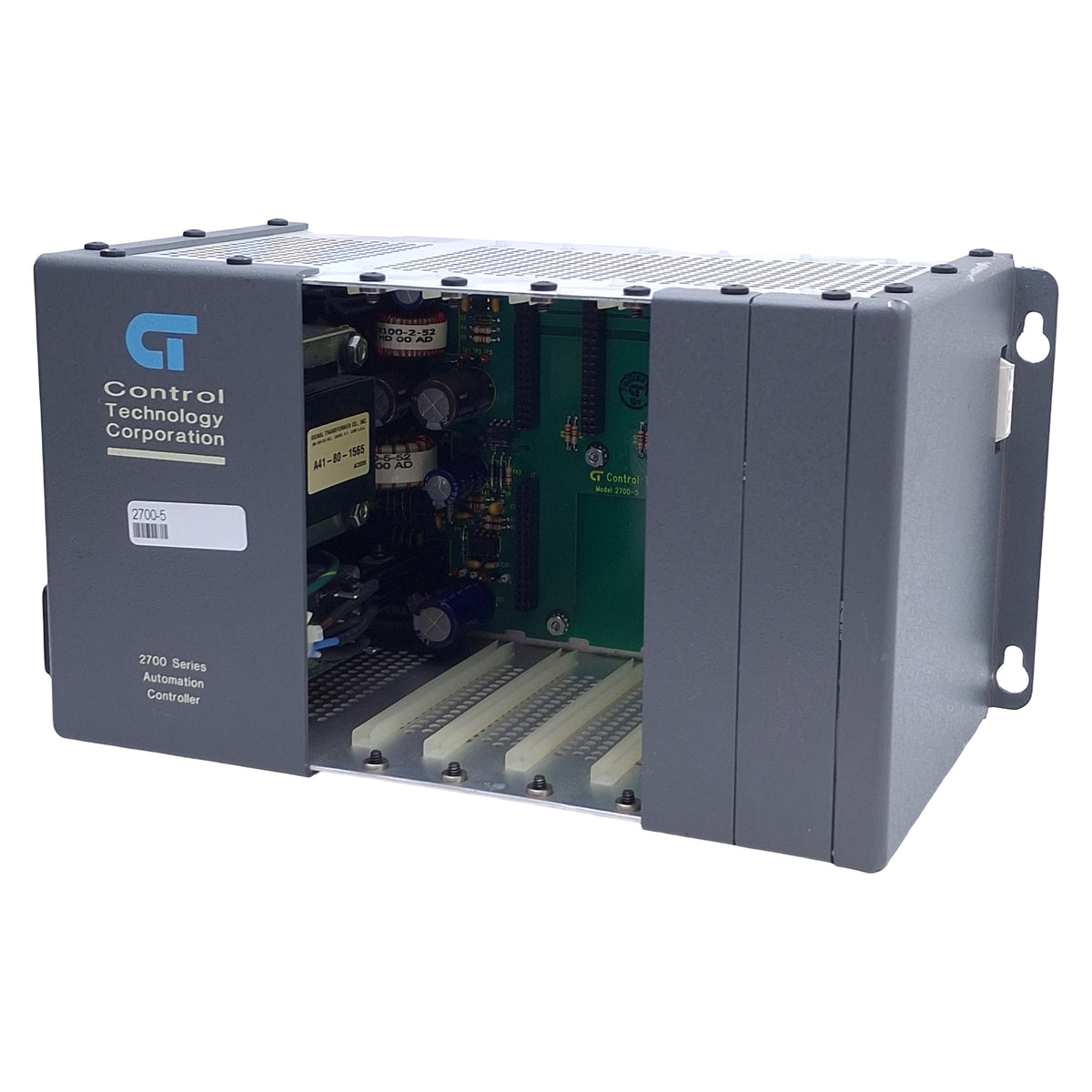 Used Control Technology 2700-5 Automation Controller System 5-Slot, 120/240VAC