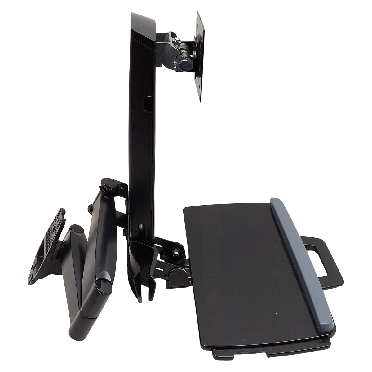 Used Ergotron 45-230-200 Wall Mount Combo Arm, 6-18lbs, 39in Extension, VESA 75/100