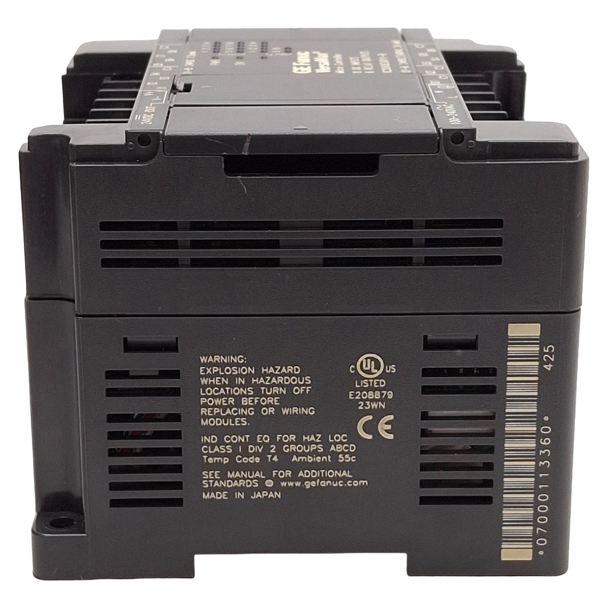 Used GE Fanuc IC200UEX011-B VersaMax Micro Controller, 8-Input, 6-Output, 100-240VAC