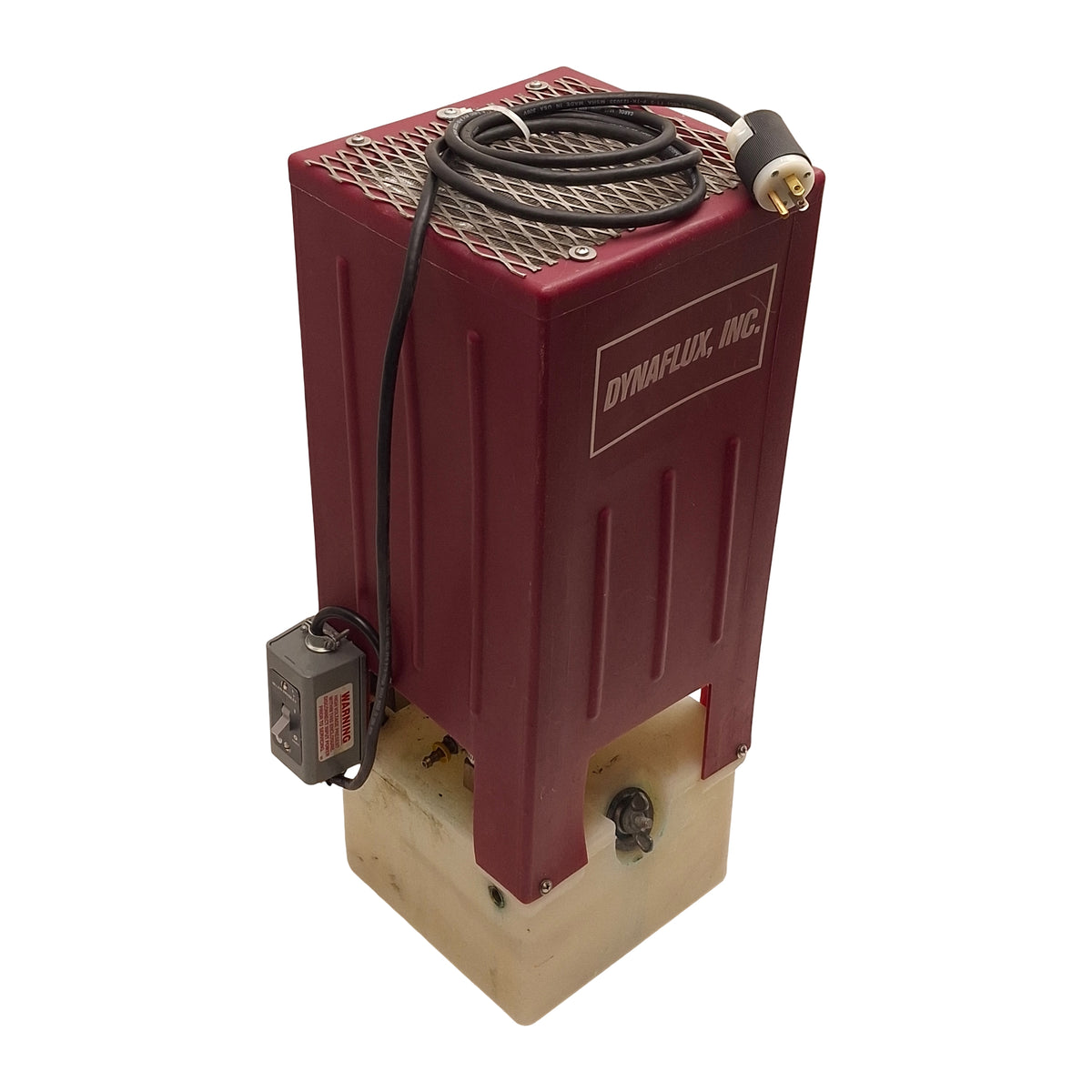 Used Dynaflux VH-1000V Compact Recirculating Coolant System, 12k BTU/hr, 2gal, 115VAC