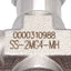 Used Swagelok SS-2MG4-MH Medium Flow Metering Valve 1/8in Female NPT, 1000psi, 0.03Cv