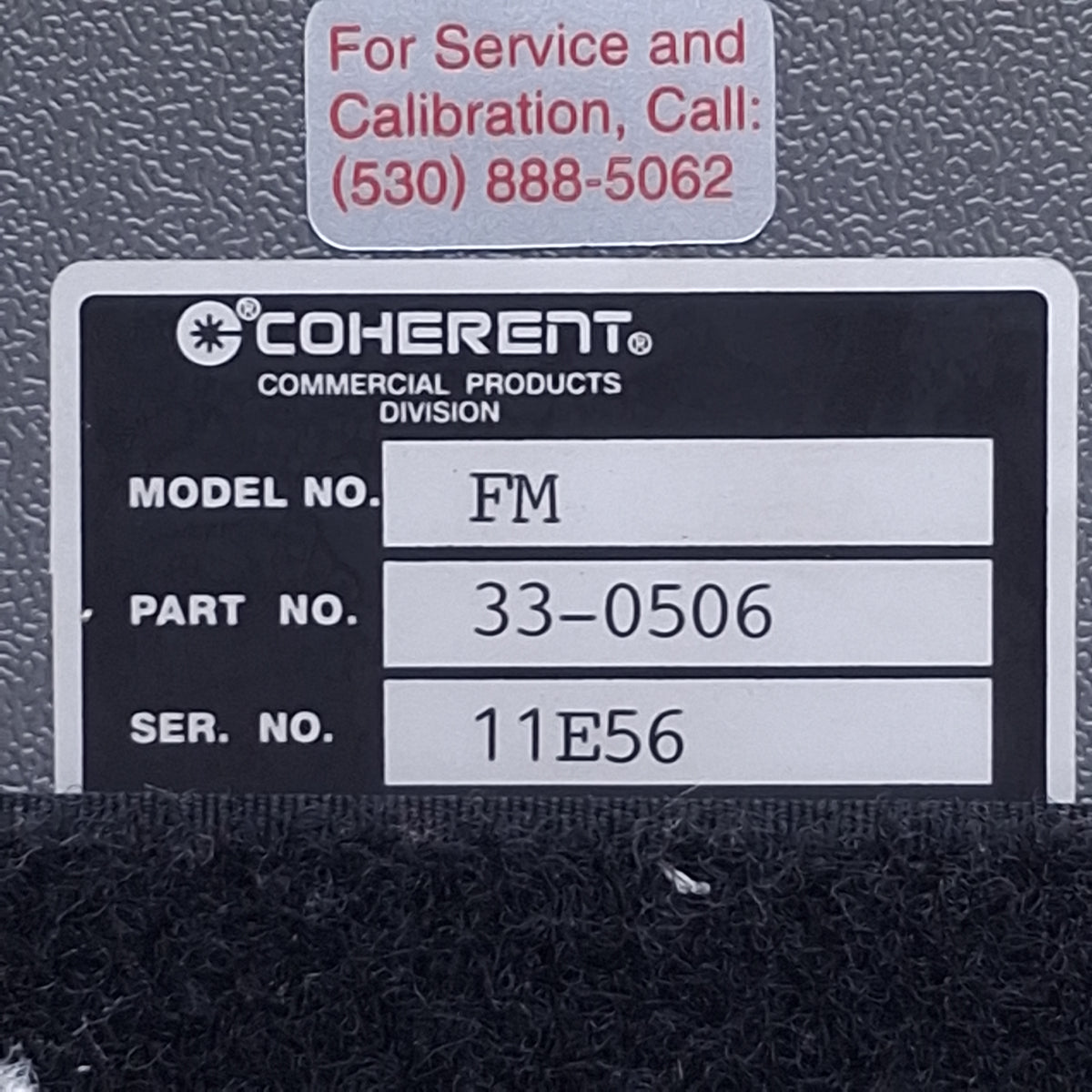 Used Coherent 33-0506 FieldMaster Laser Power & Energy Meter, 10nW-5kW Range, 9VDC
