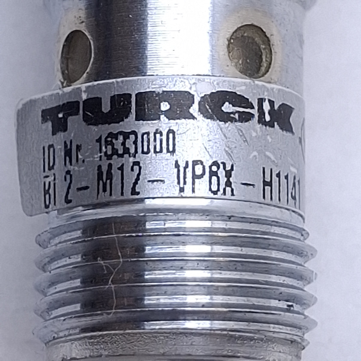 Used Turck BI2-M12-VP6X-H1141 16330 Proximity Sensor PNP, 2mm Range, M12, 10-30VDC