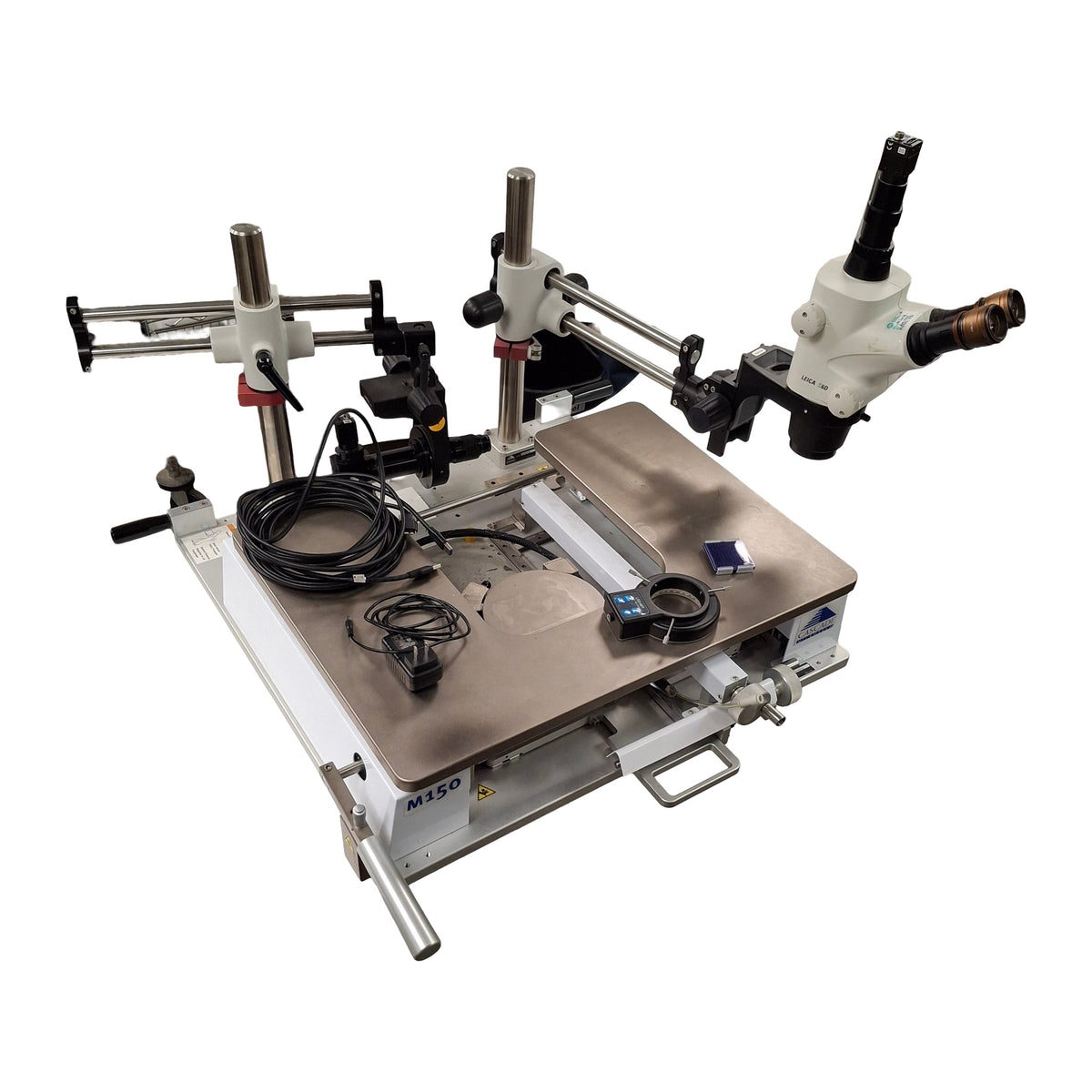 Used Cascade M150 Probe Station Navitar Zoom Leica S6D Trinocular Semiconductor Kit