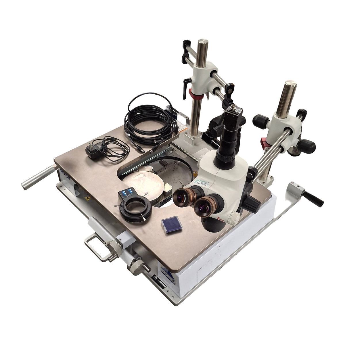Used Cascade M150 Probe Station Navitar Zoom Leica S6D Trinocular Semiconductor Kit