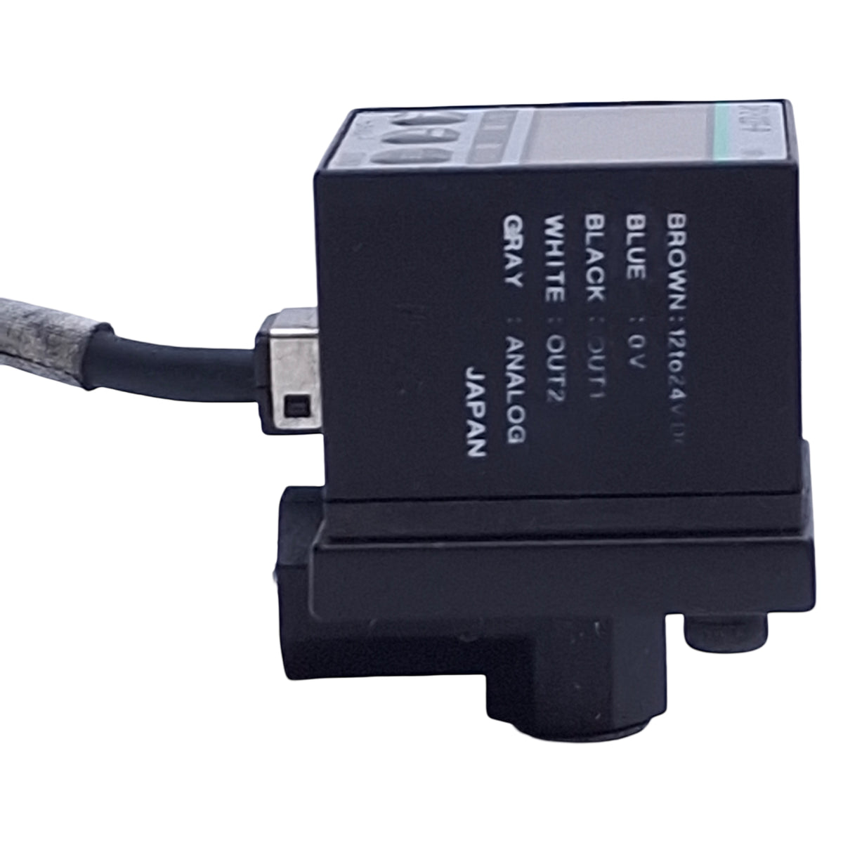 Used SunX DP2-22F-P Digital Pressure Sensor PNP, 0-1MPa Range 12-24VDC, 3ft Length