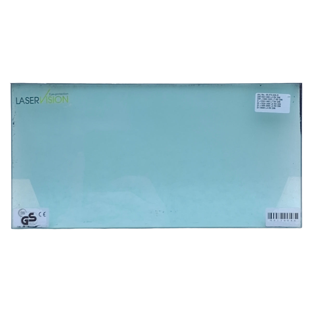 Used Laser Vision 000.T0026.01 T26 Cabin Viewing Eye Safety Filter Window 100x200mm