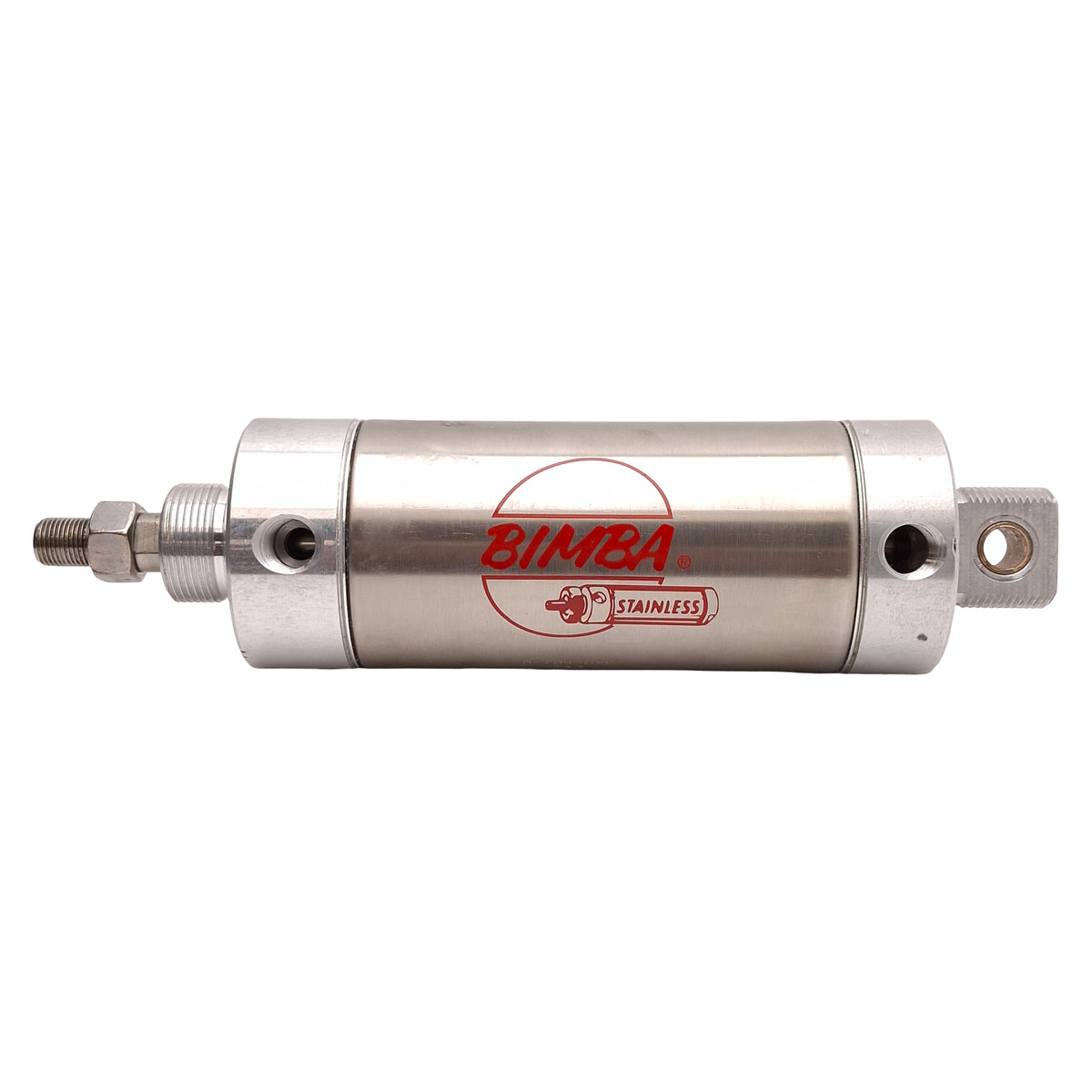 Used Bimba M-704-DXP Pneumatic Cylinder, ø3in Bore, 4in Stroke, 250psi, 3/8in NPT