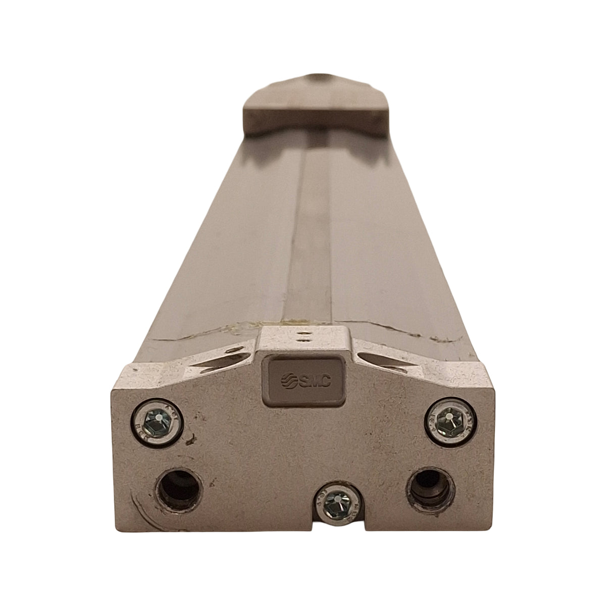 Used SMC MY3B32-700H Mechanical Rodless Cylinder 32mm Bore, 700mm Stroke, *Dings*