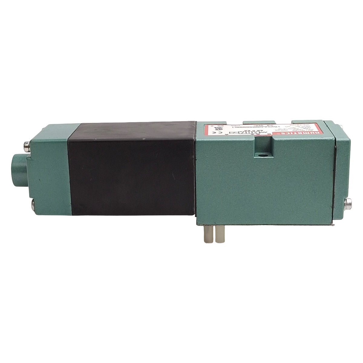 Used Numatics 152SA400M000061 Solenoid Valve, 4-Way 2-Position, 150psig, 24VDC Coil