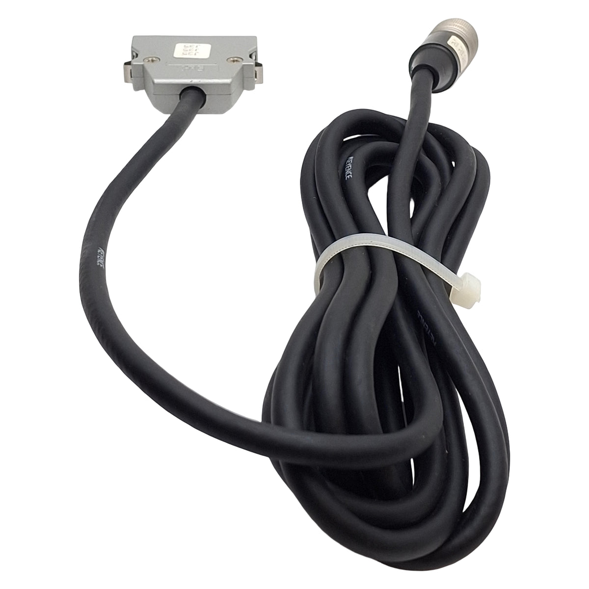 Used Keyence LC-2400A Laser Head Connecting Cable, 3 Meter Length, LC2420+ LC2430