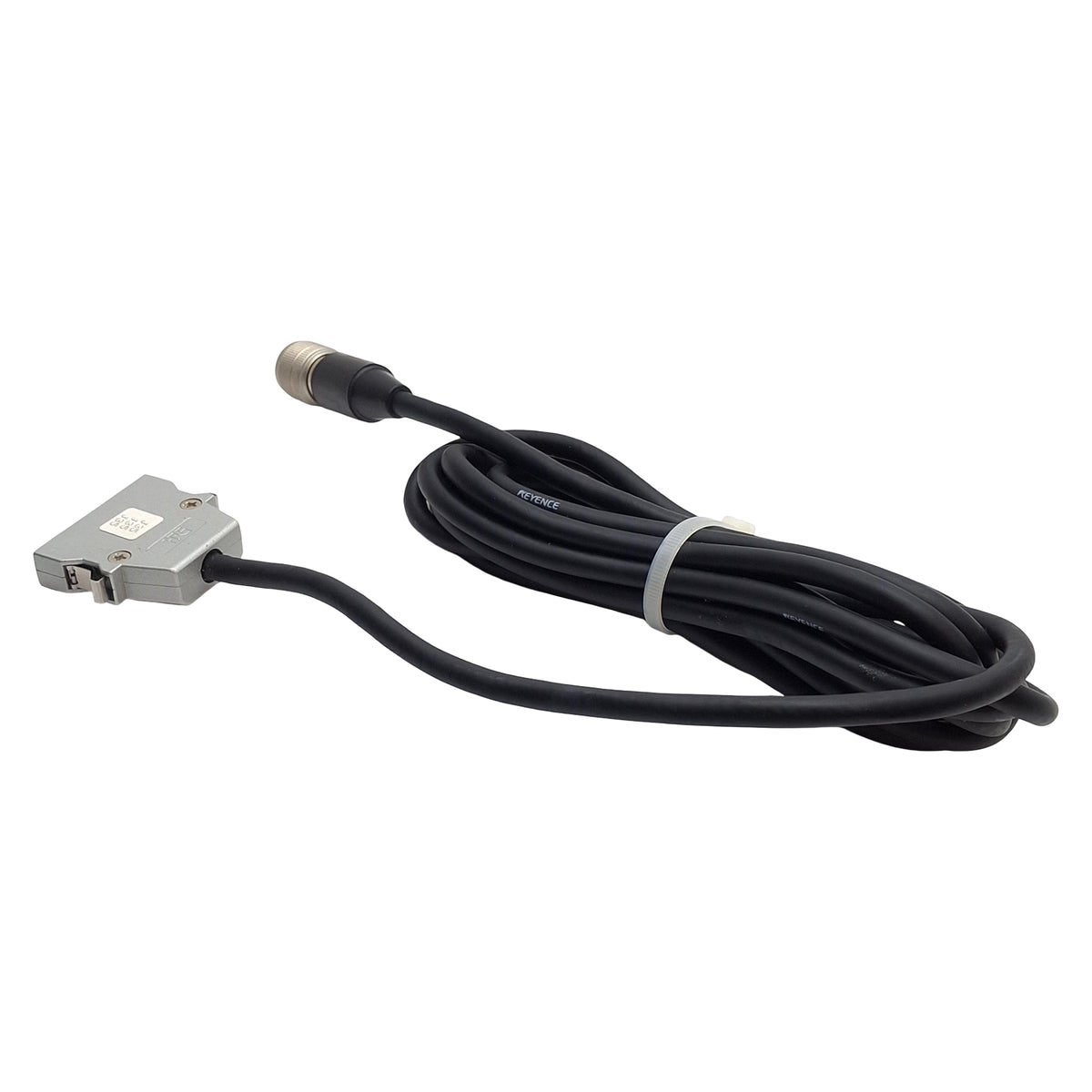 Used Keyence LC-2400A Laser Head Connecting Cable, 3 Meter Length, LC2420+ LC2430