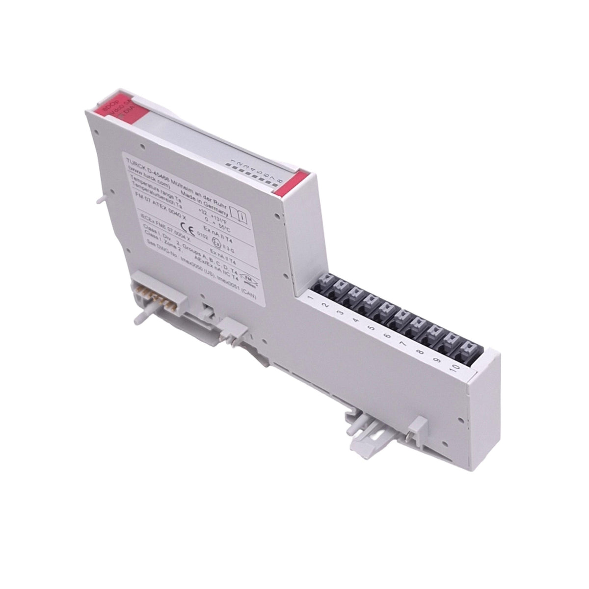 Used Turck BL20-E-8DO-24VDC-0.5A-P Digital Output Module, 8-Point, 0.5A PNP, 24VDC