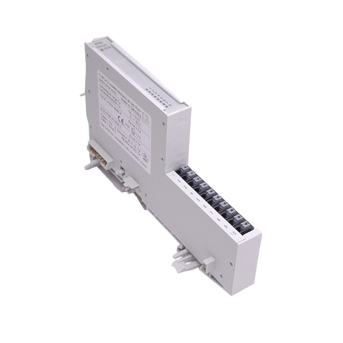 Used Turck BL20-E-8DI-24VDC-P Digital Input Module, 8-Point PNP Input, 24VDC