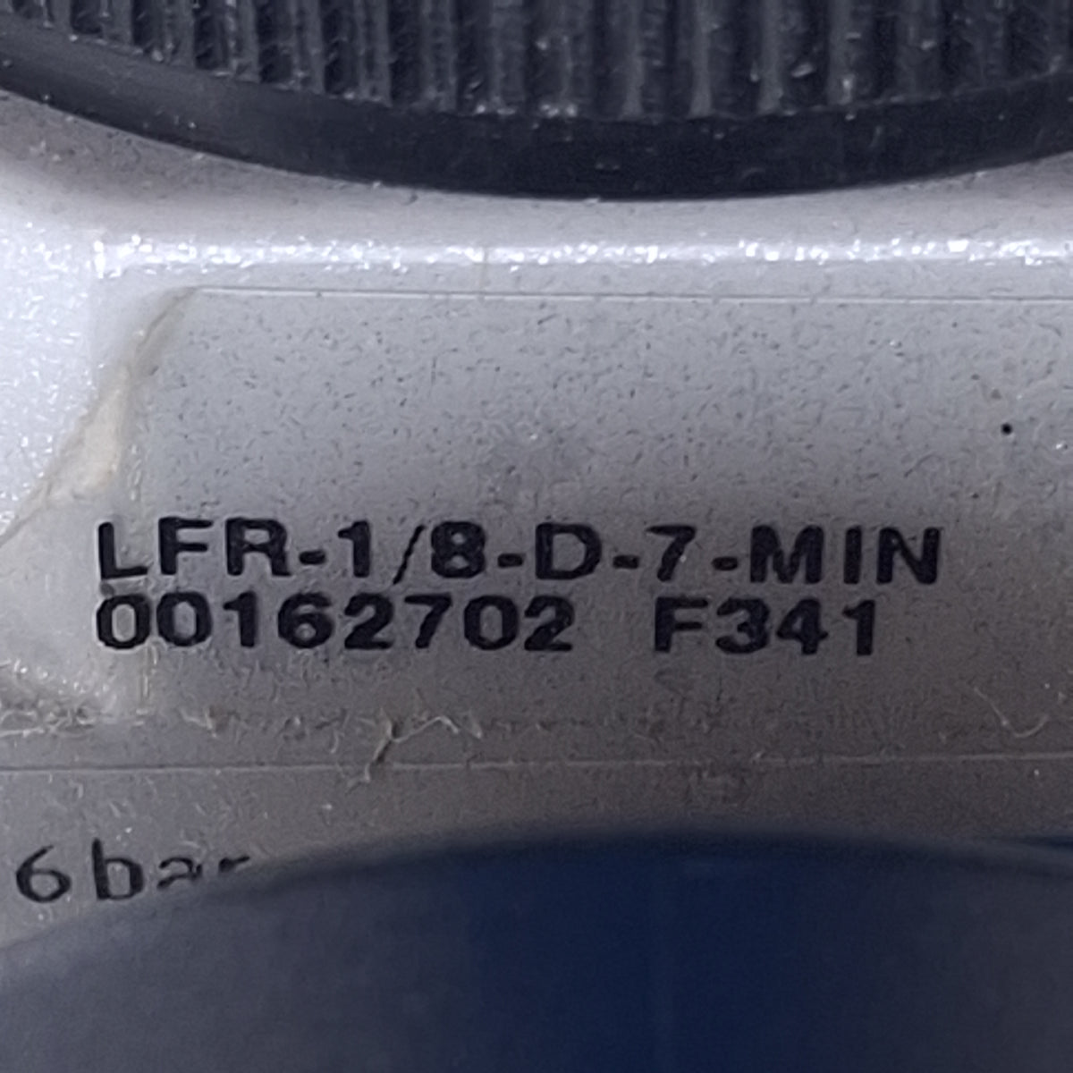 Used Festo LFR-1/8-D-7-MINI Filter Regulator w/Gauge, 40µm, 0.1-1.6MPa, G1/8 Ports