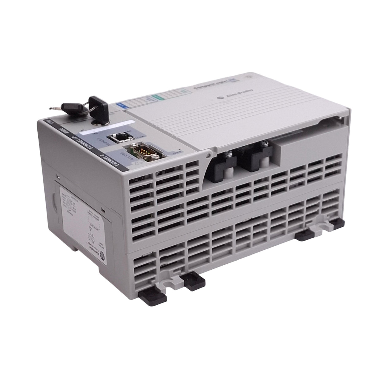 Used Allen Bradley 1769-L23E-QB1B Ser B CompactLogix Controller, 16DI 16DO, 24VDC