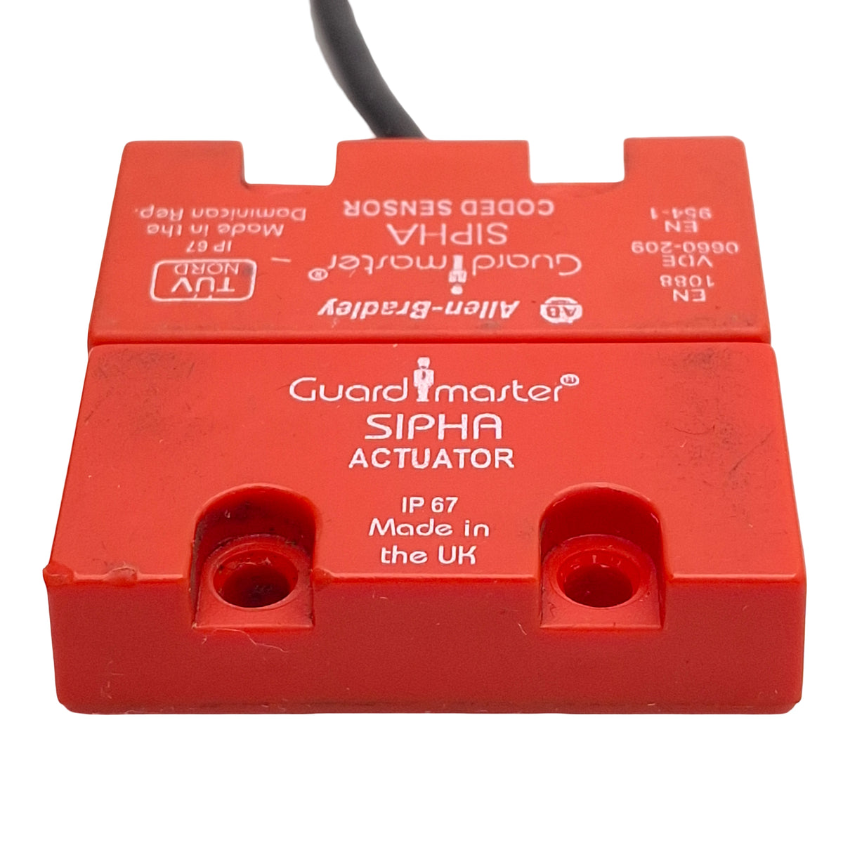 Used Allen Bradley 440N-S32014 Guardmaster Non-Contact SIPHA Safety Switch, 1NC+1NO