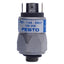 Used Festo PEV-1/4-A-SW27 Pressure Switch G1/4 Ports, 12-250VDC, 1-10bar, 4-Pin Plug