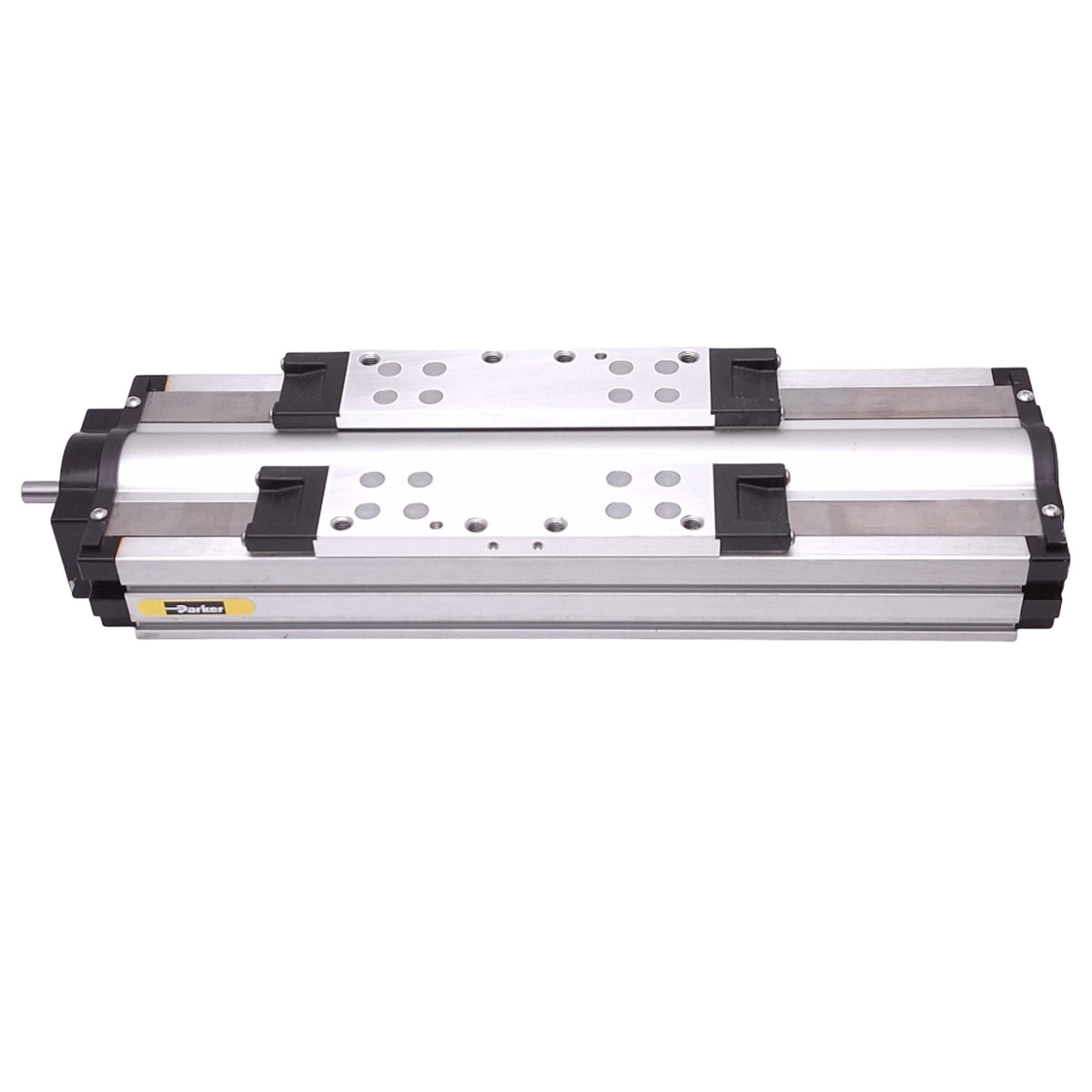 Used Parker 404100XRMPD2H1L1C1M1E1B1P1 Linear Positioner, 100mm Travel, 5mm Pitch