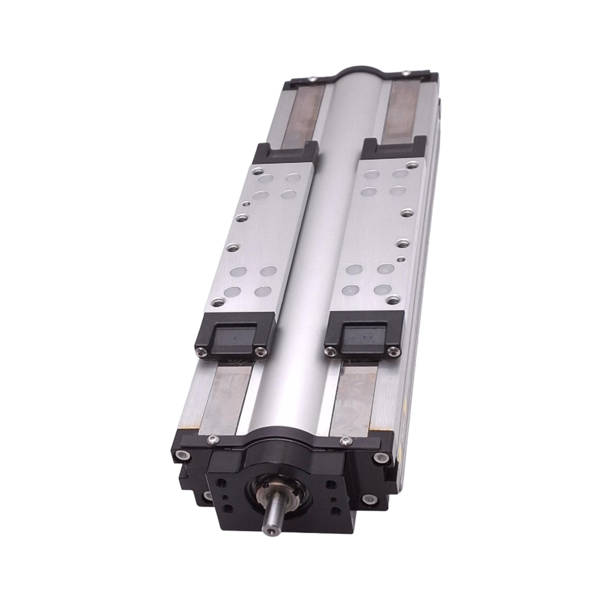 Used Parker 404100XRMPD2H1L1C1M1E1B1P1 Linear Positioner, 100mm Travel, 5mm Pitch