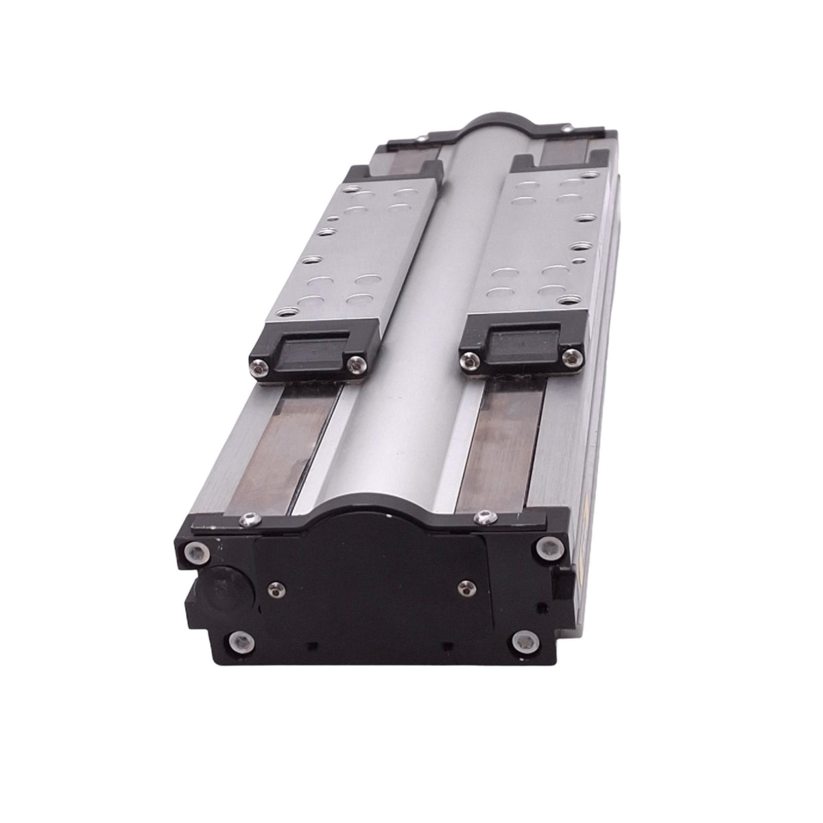 Used Parker 404100XRMPD2H1L1C1M1E1B1P1 Linear Positioner, 100mm Travel, 5mm Pitch