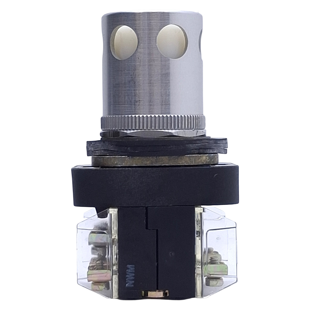 Used Allen Bradley 800T-QAH24W Illuminated Momentary Push Button 1NO+1NC, 24VDC Lamp