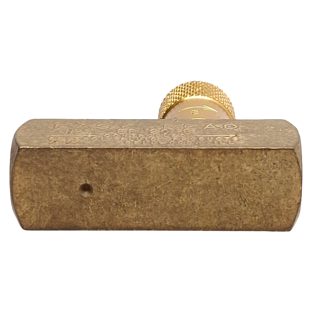 New Deltrol EF20B Easy Read Flow Control Valve, Brass, 2000psi, 6gpm, 1/4in NPTF