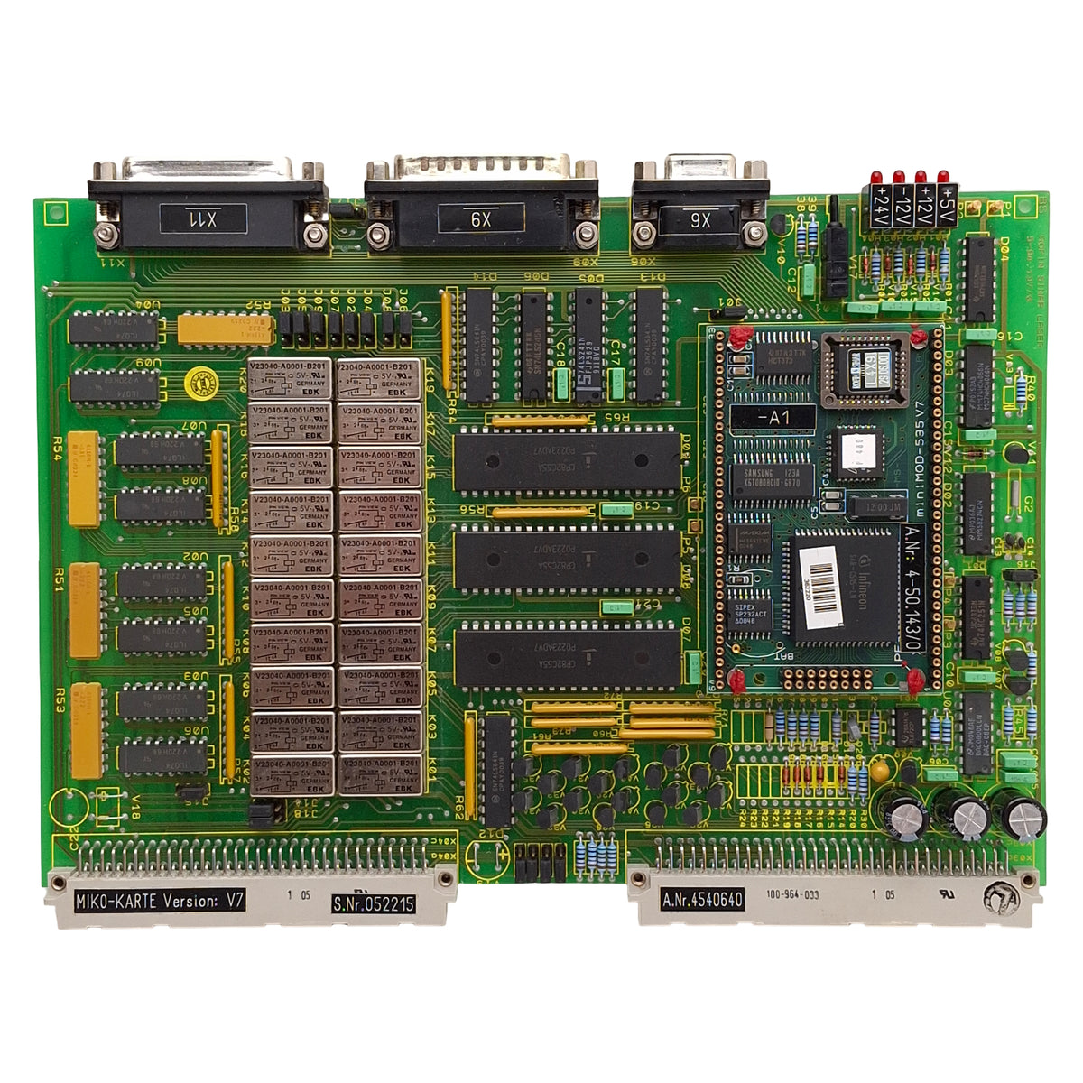 Used Rofin Sinar 5-94.137/0 4540640 Mik0-Karte Laser Control & Interface Board